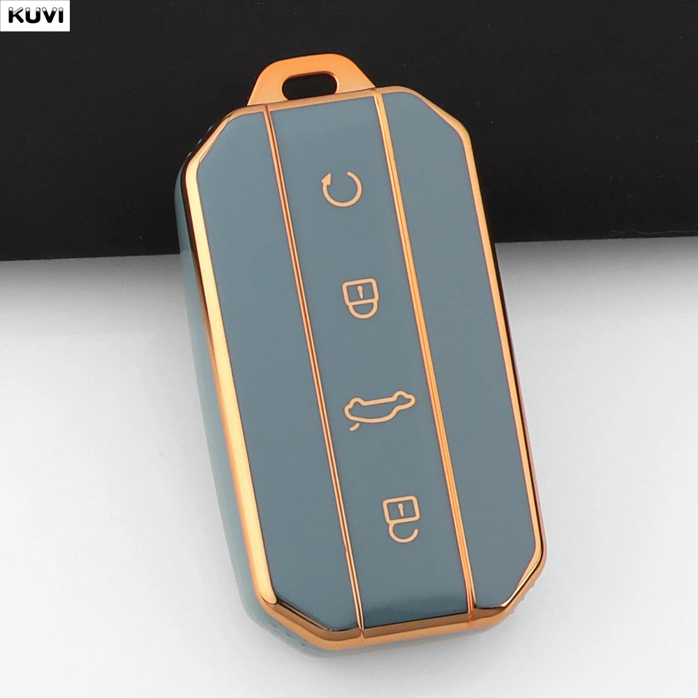 Chery Jaecoo J7 & J5 TPU Key Case — 7 Colours - Grey