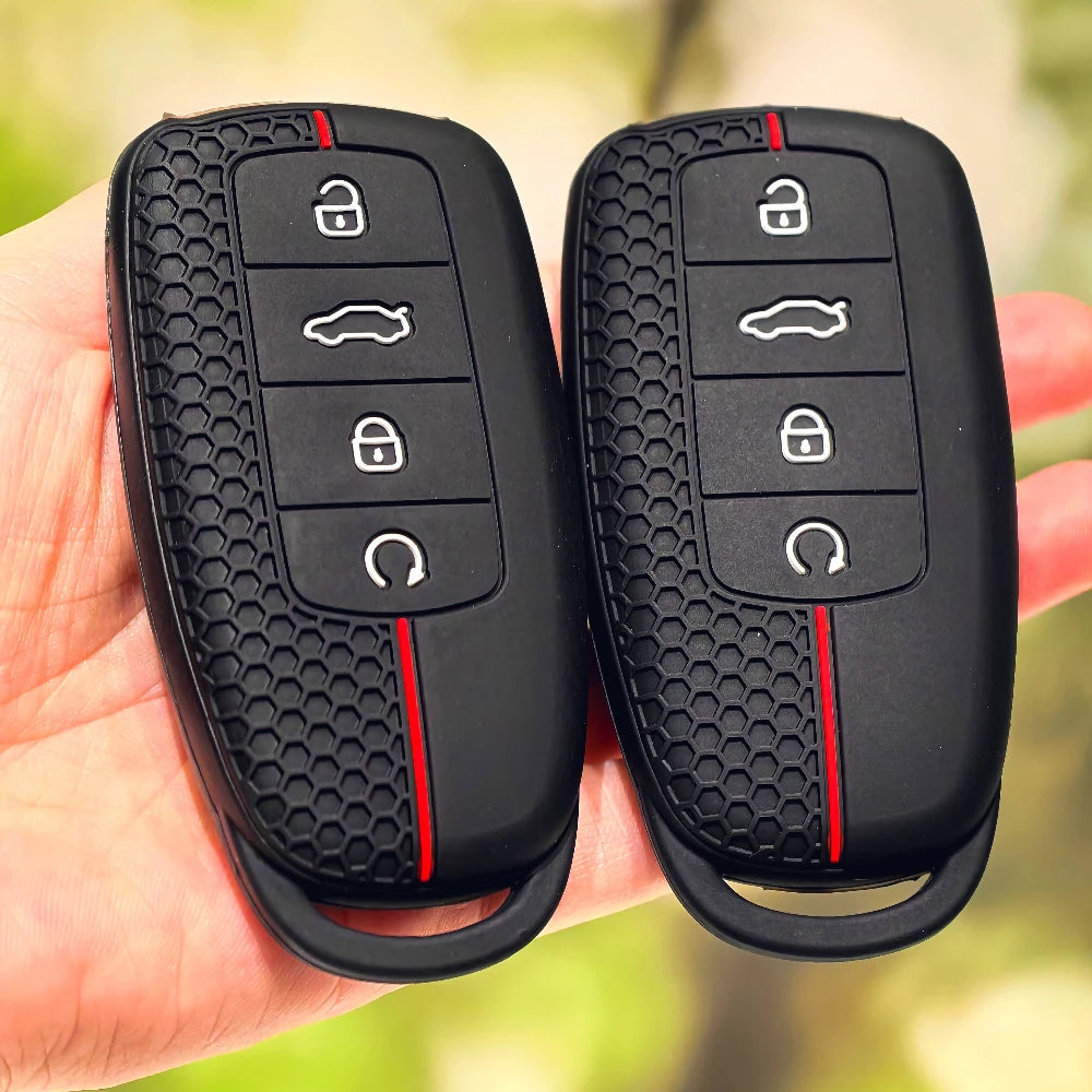 Silicone Key Case Cover for Chery Omoda C5 Tiggo 8 Arrizo 5