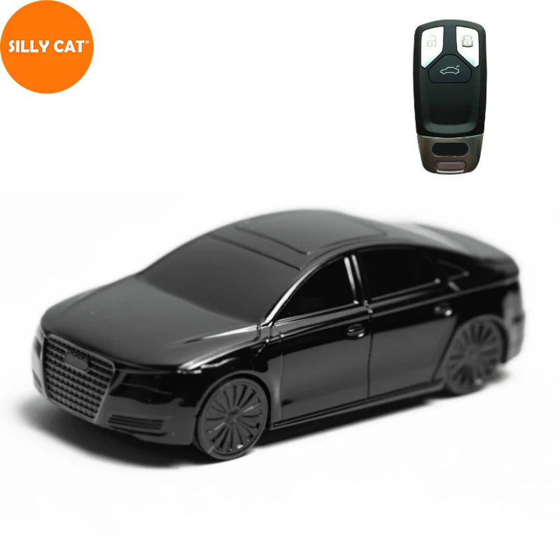 Audi Car-Shaped Key Fob Cover – A4, A5, Q5 & More