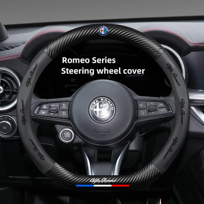 Alfa Romeo Steering Wheel Cover Giulietta Mito 159 Giulia Stelvio