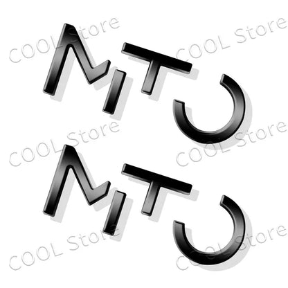 Alfa Romeo Chrome Letter Badge