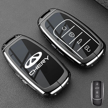 Zinc Alloy TPU Key Case Cover for Chery Jaecoo Tigo 7 8 Omoda C5