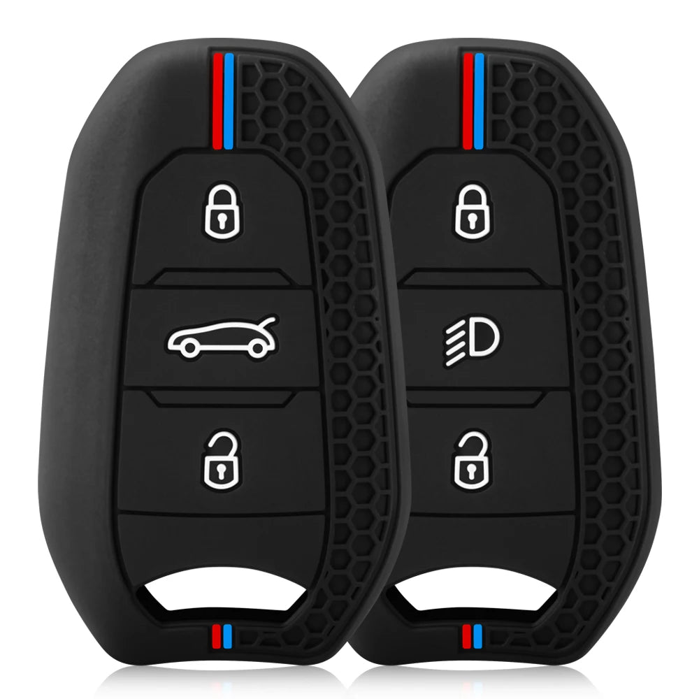 Peugeot & Citroen Silicone Key Cover — 3008, 308, C3, C4