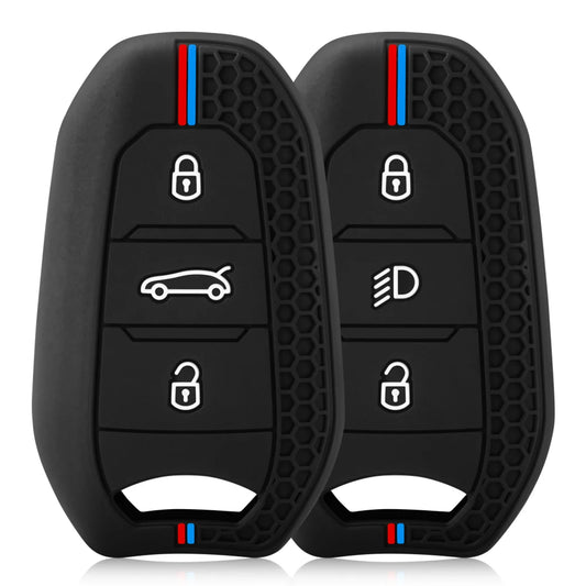 Peugeot & Citroen Silicone Key Cover — 3008, 308, C3, C4