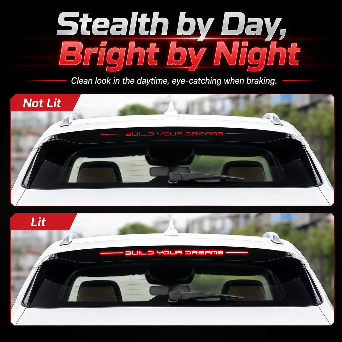 BYD Seal U and Song Plus Third Brake Light Decal