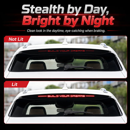 BYD Seal U and Song Plus Third Brake Light Decal