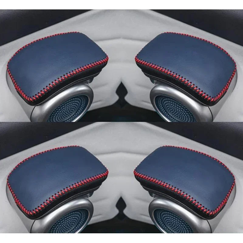 BYD Atto 3 Interior Door Handle Covers - Leather Protective Set