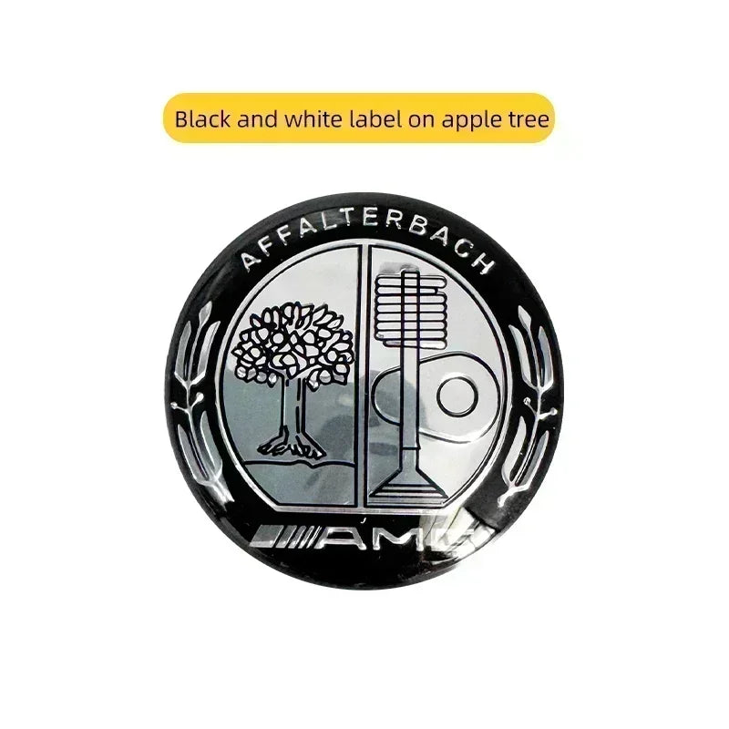 Mercedes-Benz AMG Multimedia Knob Decorative Stickers