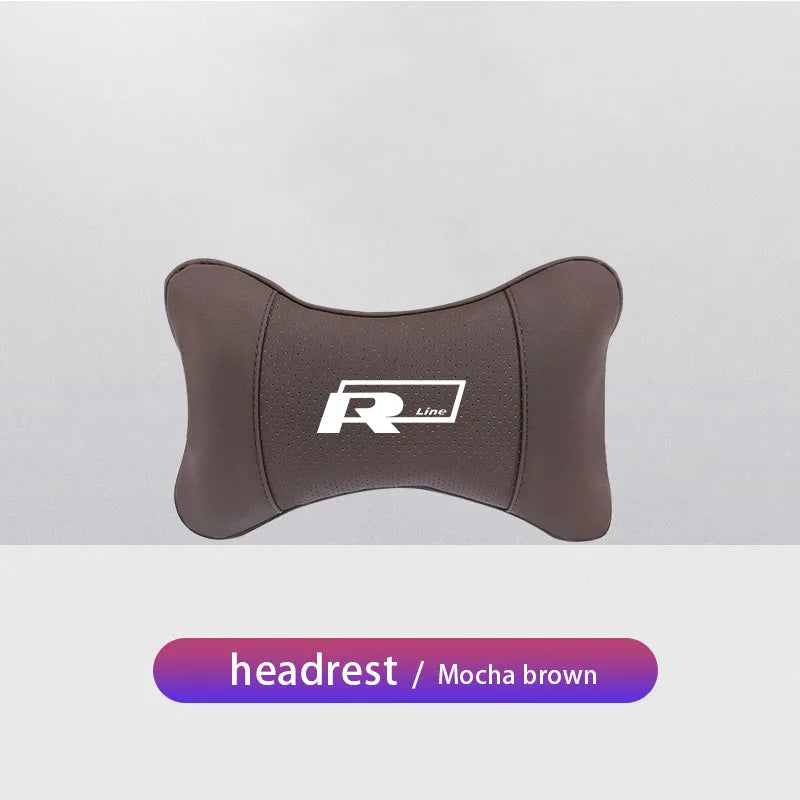 Volkswagen Leather Headrest Pillow
