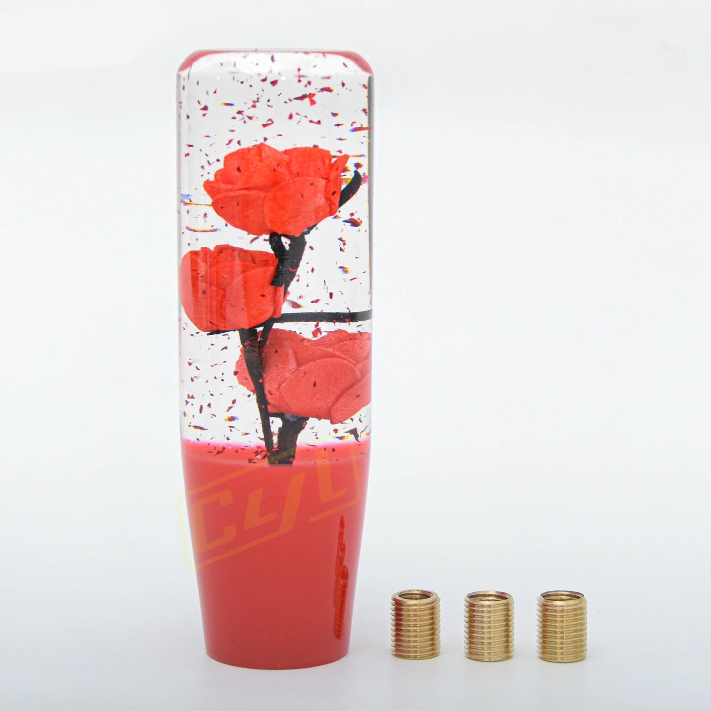 JDM Flower Acrylic Gear Shift Knob Universal 15cm Racing