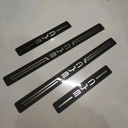 BYD Stainless Steel Door Sill Protector - Black
