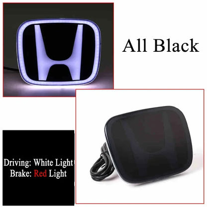 Honda LED Light Emblem Badge – Illuminated Front Rear Trunk Logo