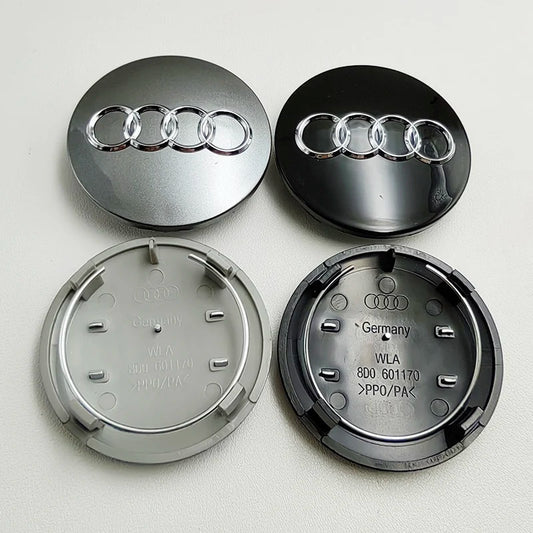 4pcs 68mm Audi Wheel Center Hub Caps