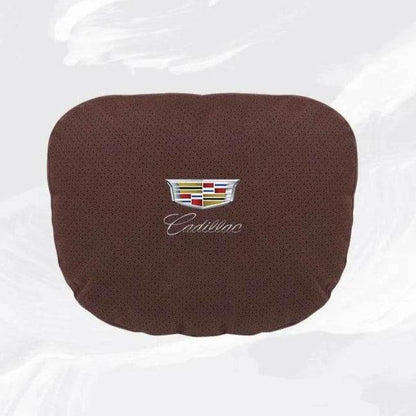 Cadillac Escalade Breathable Neck Pillow & Lumbar Support XT4 XT5 ATS CTS SRX XTS BLS GT4 - headrest 1pc white