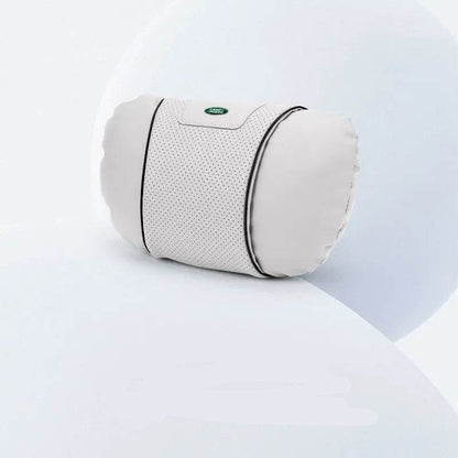 Land Rover Leather Car Neck Pillow – Range Rover, Defender, Evoque, Sport, Freelander & Discovery - headrest 1pc white