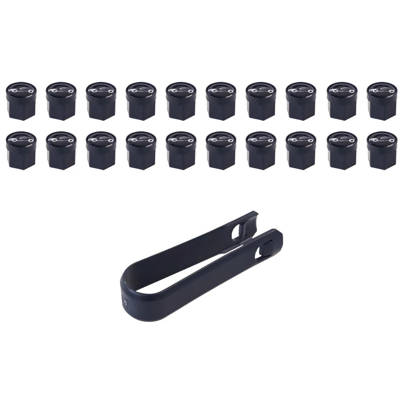 GAC AION Wheel Lug Nut Caps 20pcs Set Chrome Protection