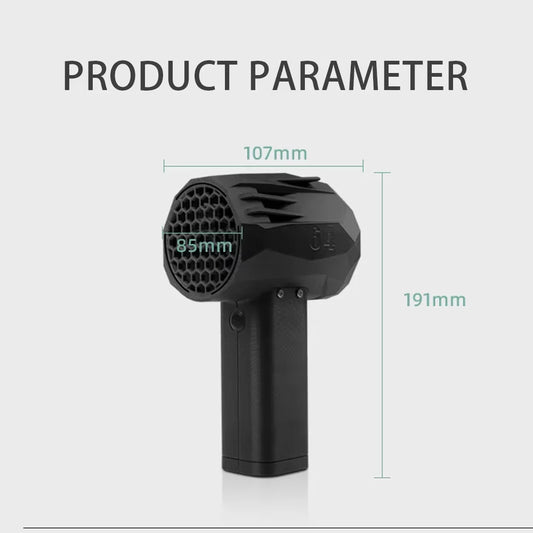 Turbo Car Blower Fan – Handheld High-Power Brushless Motor