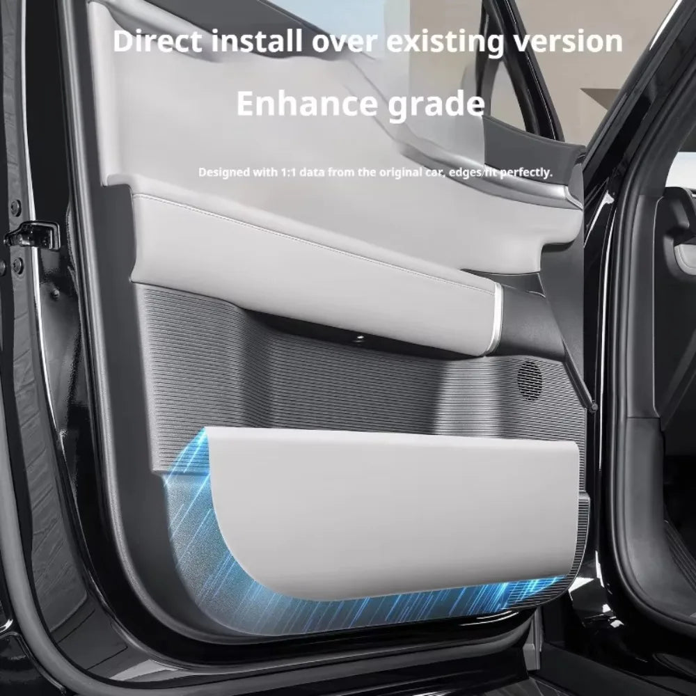 BYD Ti7 Leather Door Anti-Kick Protector Pads