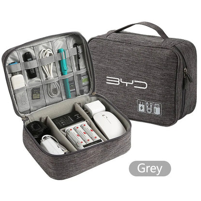 BYD Car Multi-Function Storage Bag Travel Organizer with Compartments