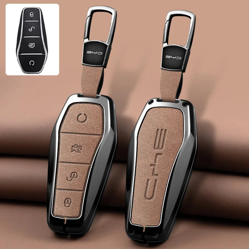 BYD Key Case Cover - Atto 3 Han EV Dolphin Mini Sealion 7 Protection