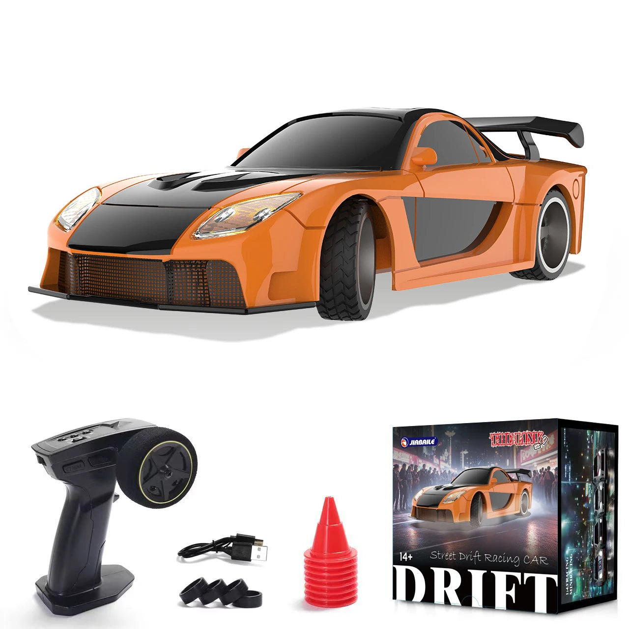 RC Drift Car – 2.4G 4WD High-Speed Remote Control - 4302