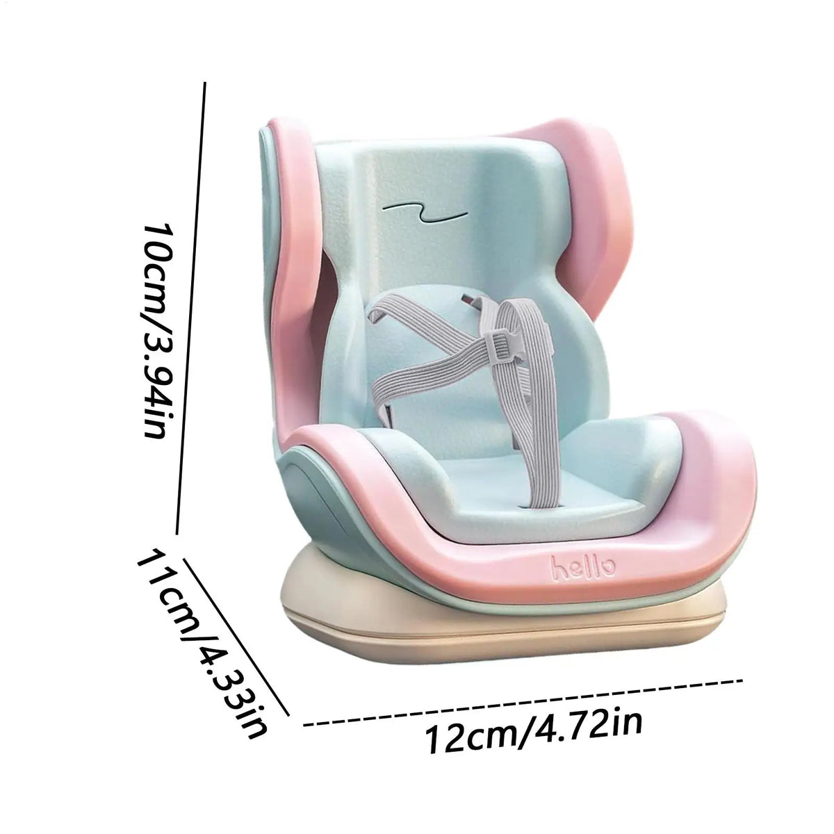 Mini Doll Car Seat Plush Toy