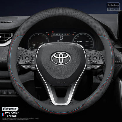 Toyota Anti-Slip Steering Wheel Cover - Dual-Colour Wire