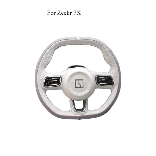 Zeekr 7X Premium Hand Stitched Leather Steering Wheel Cover