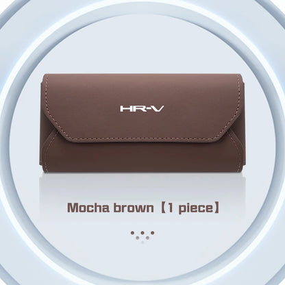 Honda Accord Civic CRV Magnetic Leather Glasses Case Holder