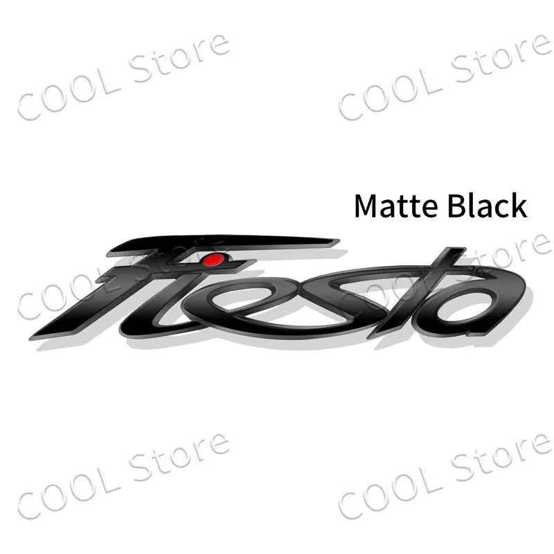 Ford Fiesta Chrome Letter Badge