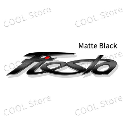 Ford Fiesta Chrome Letter Badge