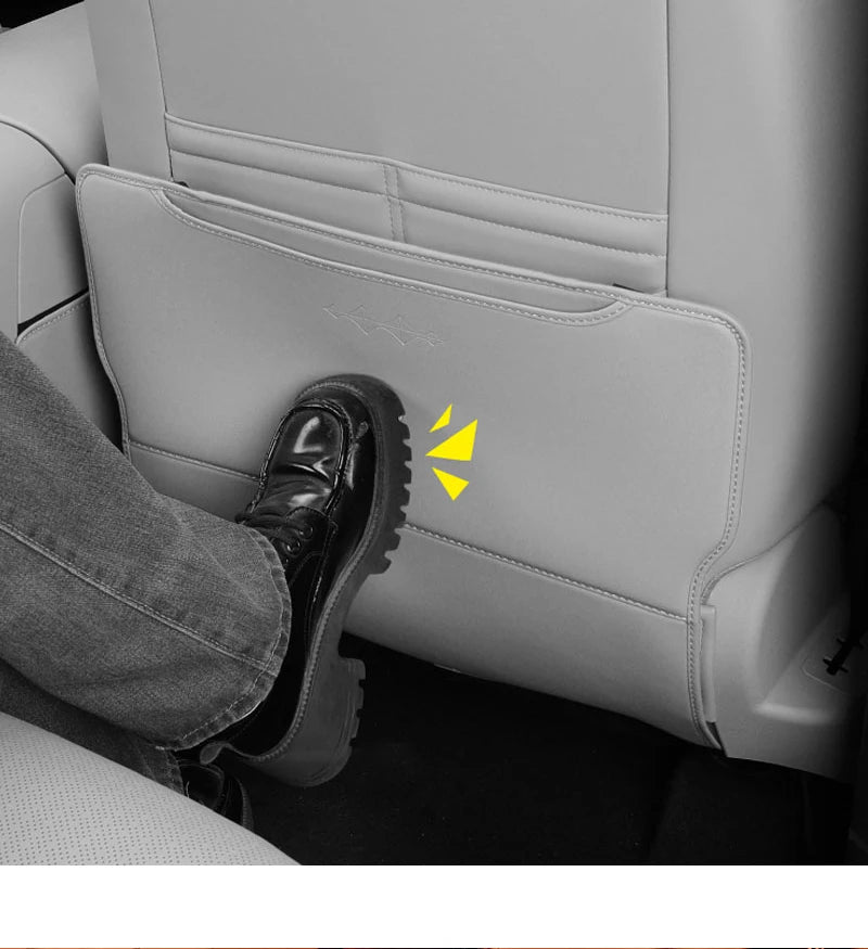 BYD Ti7 Seat Back Protector Mat with Storage