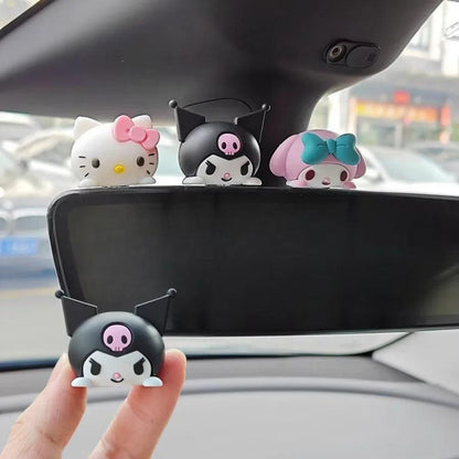 Sanrio Character Car Dashboard Decoration - Hello Kitty My Melody Kuromi