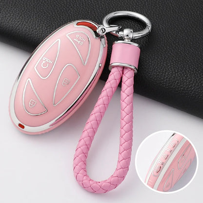 Soft TPU Key Case Cover Shell Hyundai Ionic 6 Grandeur GN7 Kona EV