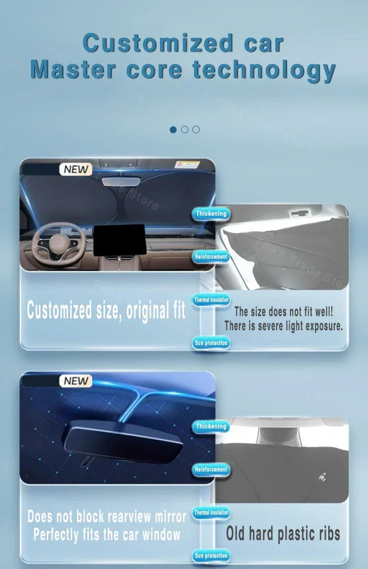 Toyota RAV4 Front Windshield Sunshade - 