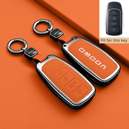 Zinc Alloy Key Case Fob for Chery Omoda C5 5 9 PHEV 2025 2026