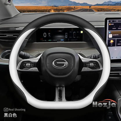 Leather Steering Wheel Cover for GAC GS3 GS4 Emzoom Empow Emkoo