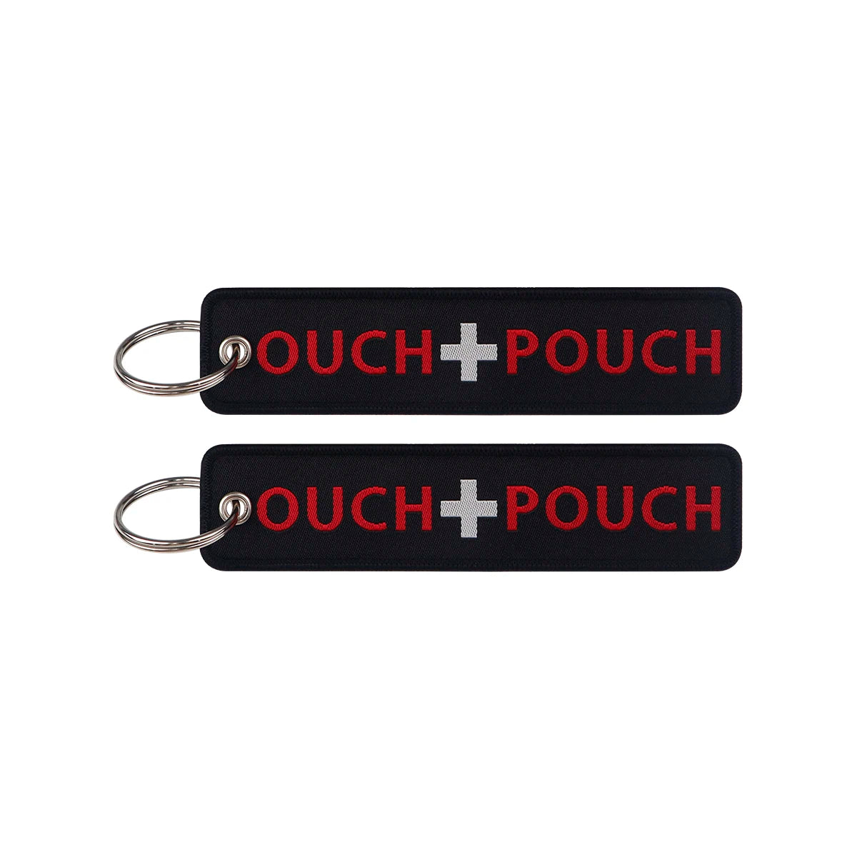 Embroidered Keys Tag Keychain - Personalized Key Identifier Fob