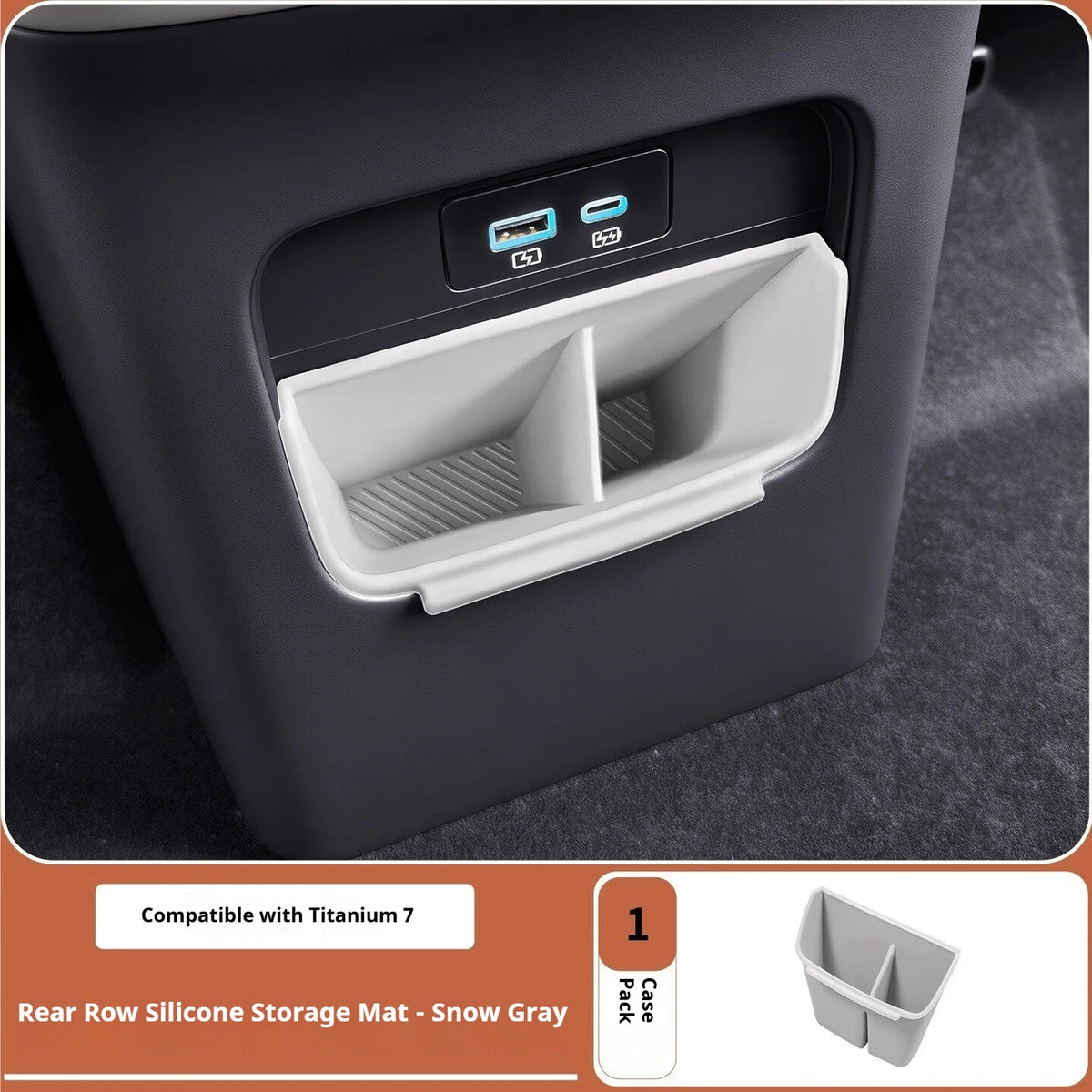 BYD Ti7 Door Handle Storage Box and Rear Bin - Gary 1Pcs