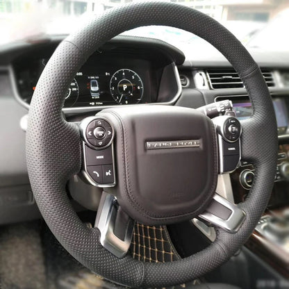 Land Rover Genuine Leather DIY Hand Sewing Steering Wheel Cover