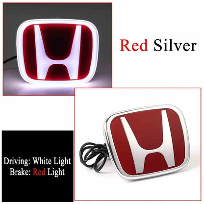 Honda LED Light Emblem Badge – Illuminated Front Rear Trunk Logo