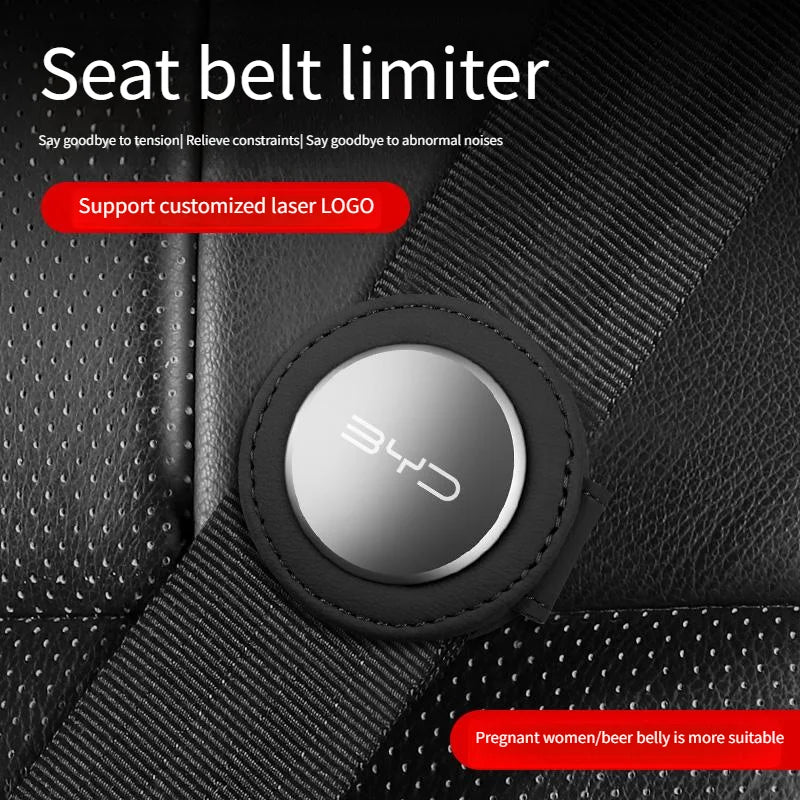 Adjustable Seat Belt Positioner for Child or Pregnancy Use