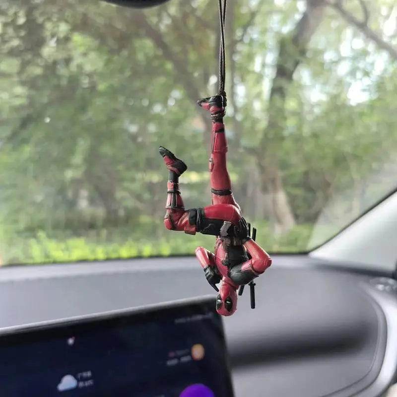Deadpool Car Mirror Pendant - A