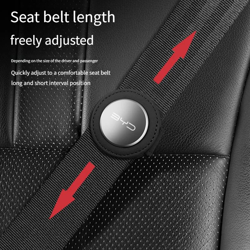 Adjustable Seat Belt Positioner for Child or Pregnancy Use
