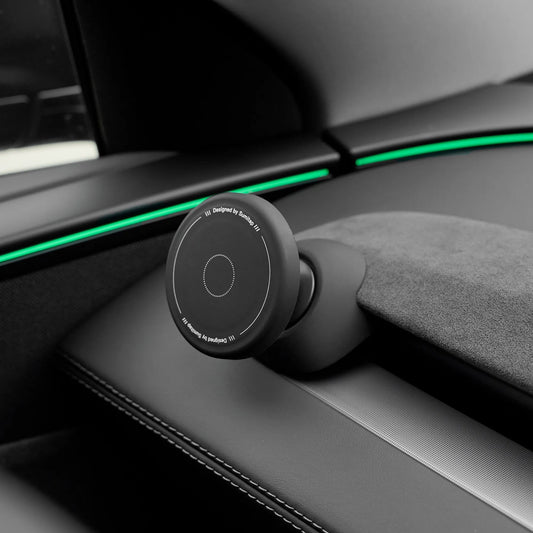 Silicone Magnetic Phone Holder for Tesla Model 3 Highland & Model Y Juniper – MagSafe Compatible