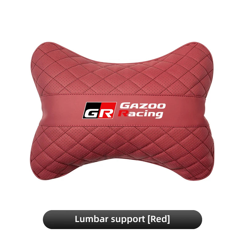 Toyota GR Car Seat Neck Pillow & Lumbar Support
