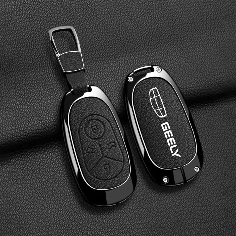 Geely EX2 & Proton e.MAS 5 Zinc Alloy Key Case with Keyring