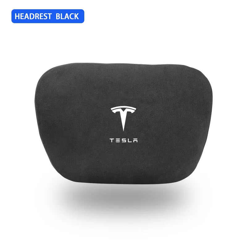 Tesla Ergonomic Headrest Lumbar Support Pillow - Memory Foam