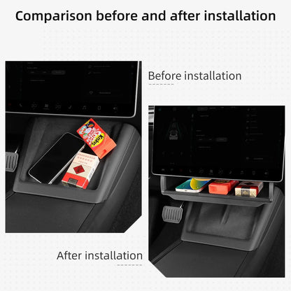 Tesla Model Y Juniper & Model 3 Highland Under-Screen Storage Box