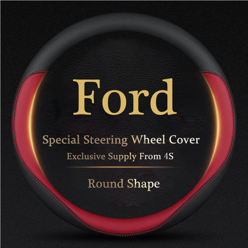 Ford Leather Steering Wheel Cover